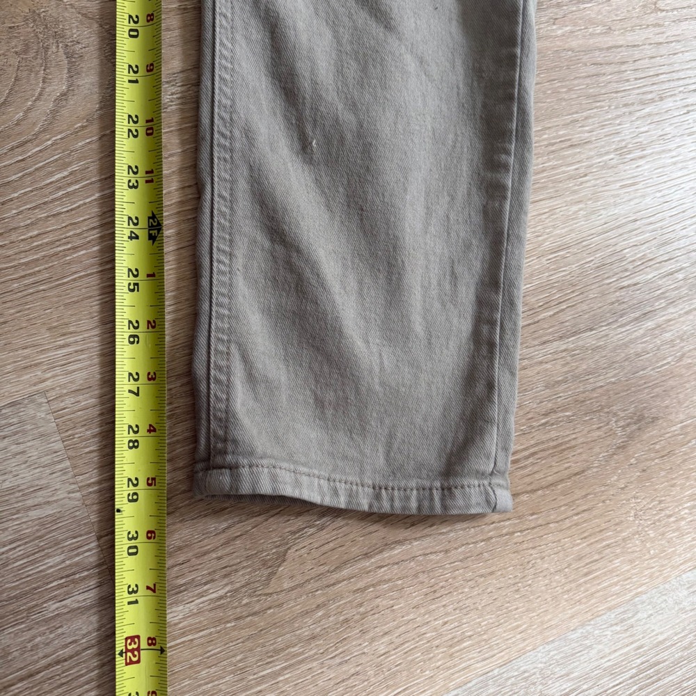 Marine Layer Original Slim 5 Pocket Twill Pants Mens 34x30 Grey Tan Stretch - Picture 7 of 11